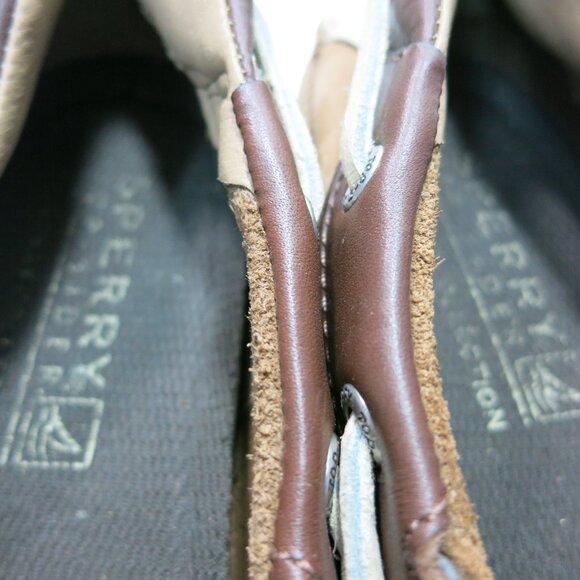 Sperry Top-Sider Two Tone Nubuck Leather Boat Deck Shoes Men's Footwear Sz 13 - Picture 7 of 7